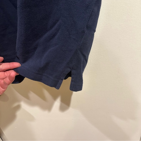 Greek Embroidered Navy Polo - Picture 4 of 4